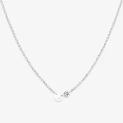 Aria - 18Ct Gold, Rose & Brilliant Cut Diamond Double Necklace^The Alkemistry Best Sale