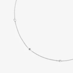 Aria - 18Ct Gold, Rose And Brilliant Cut Diamond Choker^The Alkemistry Clearance