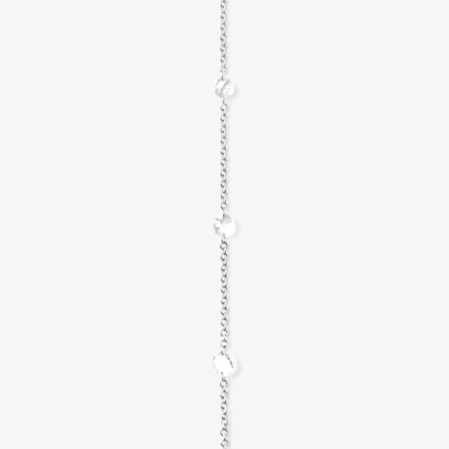 Aria - 18Ct Gold, Triple Rose Cut Diamond Hand Bracelet^The Alkemistry Online
