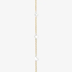 Aria - 18Ct Gold, Triple Rose Cut Diamond Hand Bracelet^The Alkemistry Discount