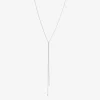 Aria - 18Ct Gold, Two Drilled Diamond Lariat Necklace^The Alkemistry Clearance