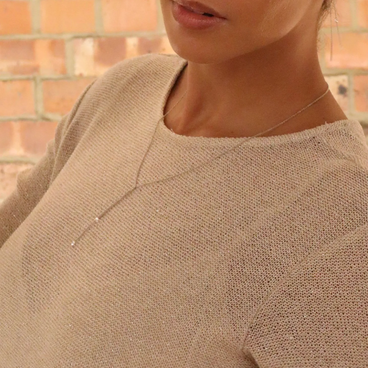 Aria - 18Ct Gold, Two Drilled Diamond Lariat Necklace^The Alkemistry Clearance