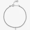 Auric - 18Ct Gold, Black & White Woven Chain Diamond Bracelet^The Alkemistry Hot
