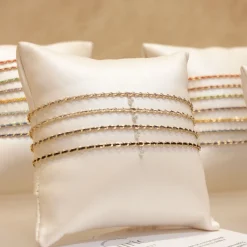 Auric - 18Ct Gold, Black Woven Chain Diamond Bracelet^The Alkemistry Best Sale