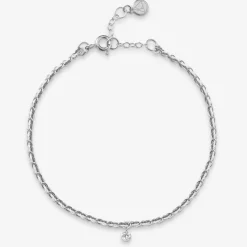 Auric - 18Ct Gold, Grey & White Woven Chain Diamond Bracelet^The Alkemistry Hot