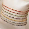 Auric - 18Ct Gold, 'Love' Pink & Garnet Woven Chain Bracelet^The Alkemistry Sale