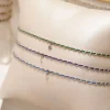 Auric - 18Ct Gold, 'Nurture' Blue & Turquoise Woven Chain Diamond Bracelet^The Alkemistry Hot