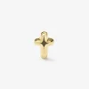 Chubby - 18Ct Gold, Cross Earring (Single)^The Alkemistry Outlet