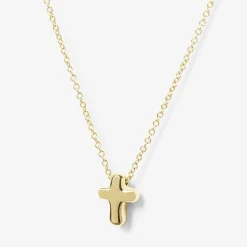Chubby - 18Ct Gold, Cross Necklace^The Alkemistry Discount