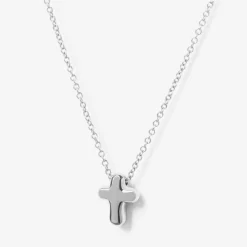 Chubby - 18Ct Gold, Cross Necklace^The Alkemistry Online