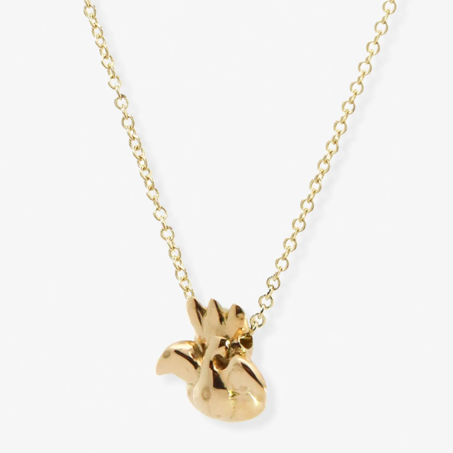 Chubby - 18Ct Gold, Dragon Necklace^The Alkemistry Store