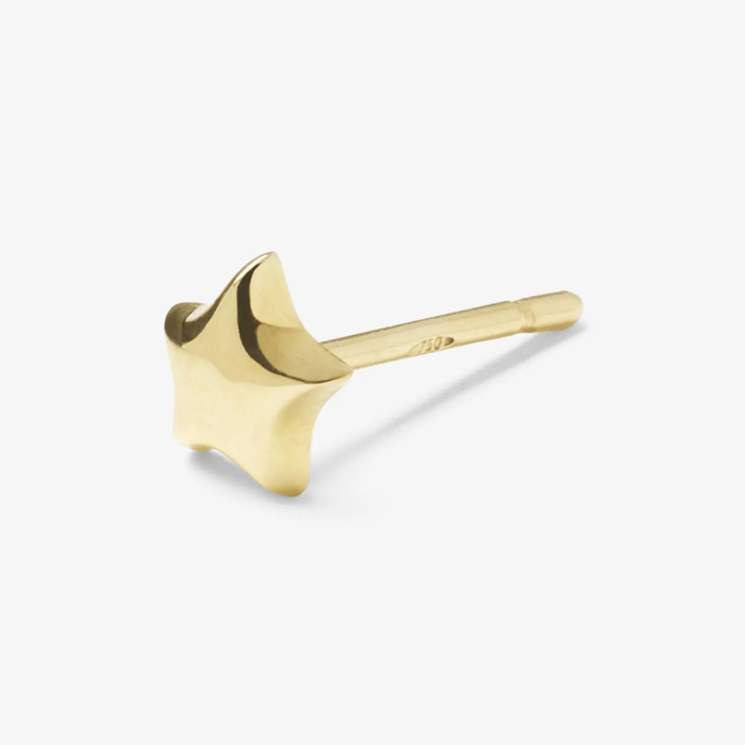 Chubby - 18Ct Gold, Star Earring (Single)^The Alkemistry Fashion