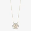 Dana Rebecca - 14Ct Gold, Ava Bea Diamond Medallion Necklace^The Alkemistry Best