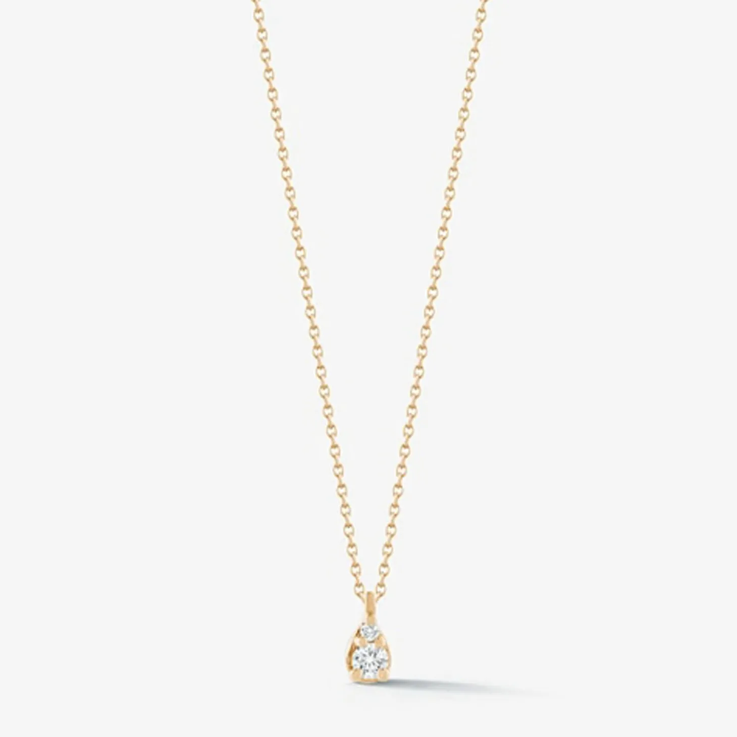 Dana Rebecca - 14Ct Gold, Sophia Ryan Diamond Petite Teardrop Necklace^The Alkemistry Cheap