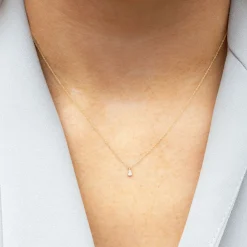 Dana Rebecca - 14Ct Gold, Sophia Ryan Diamond Petite Teardrop Necklace^The Alkemistry Cheap