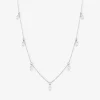Dana Rebecca - 14Ct Gold, Sophia Ryan Diamond Pear Drop Station Necklace^The Alkemistry New