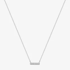 Dana Rebecca - 14Ct Gold, Sylvie Rose Diamond Bar Necklace^The Alkemistry Discount