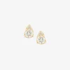 Dana Rebecca 14Ct Yellow Gold And Diamond Tiny Sophia Ryan Pear Studs Earrings (Pair)^The Alkemistry New