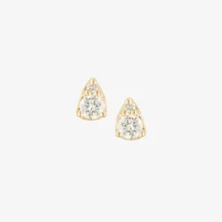 Dana Rebecca 14Ct Yellow Gold And Diamond Tiny Sophia Ryan Pear Studs Earrings (Pair)^The Alkemistry New