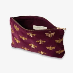 Elizabeth Scarlett - Honey Bee Everyday Pouch Plum^The Alkemistry Best