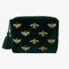 Elizabeth Scarlett - Honey Bee Wash Bag Forest Green^The Alkemistry Best Sale