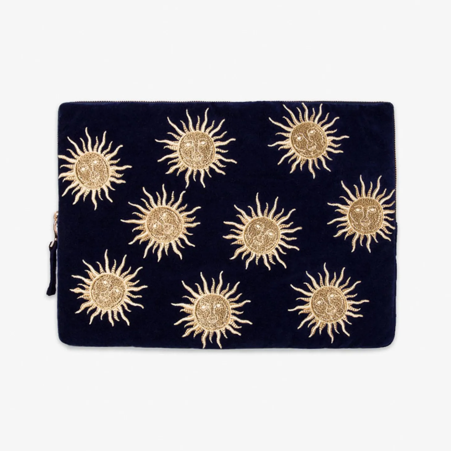 Elizabeth Scarlett - Sun Goddess Laptop Case Large Laptop Case Navy^The Alkemistry Best
