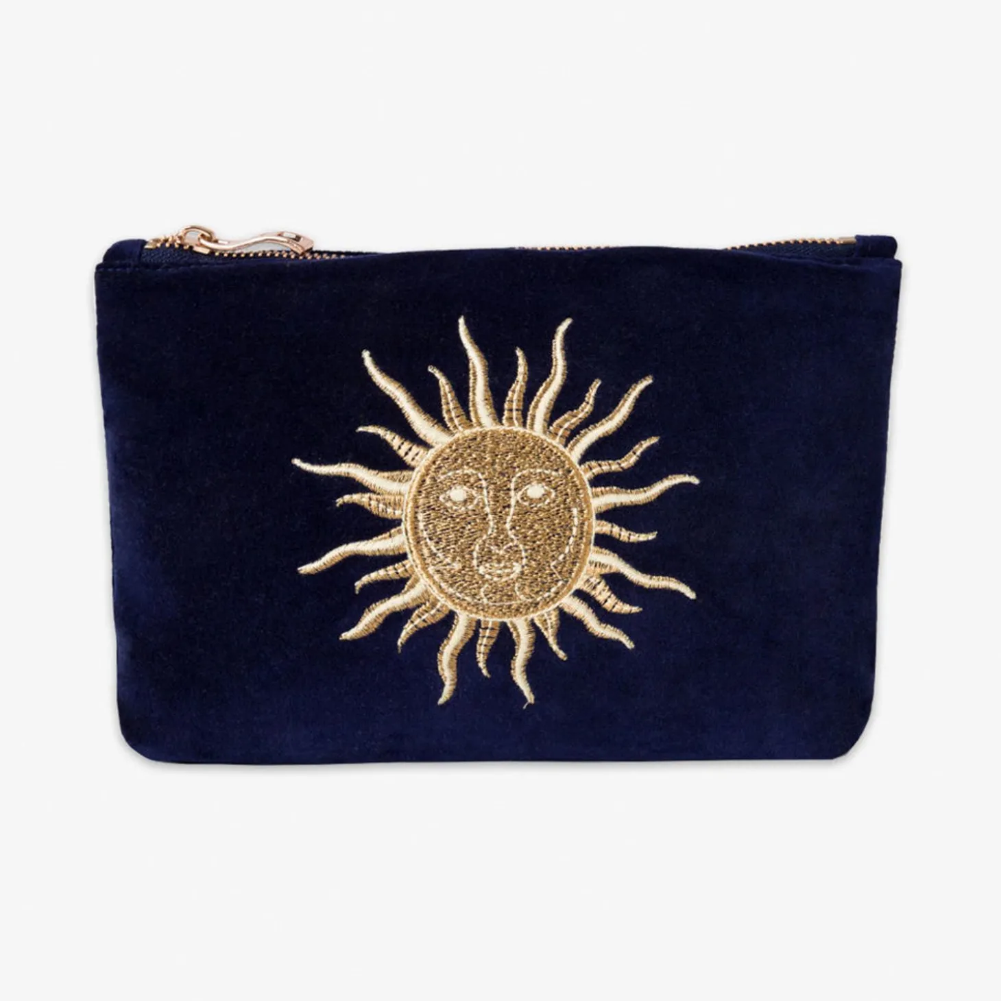 Elizabeth Scarlett - Sun Goddess Mini Pouch Navy^The Alkemistry Clearance