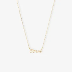 It'S Mummy - 18Ct Gold, Baby Love Necklace^The Alkemistry Online