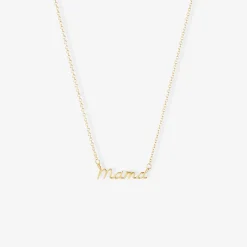 It'S Mummy - 18Ct Gold, Baby Mama Necklace^The Alkemistry Clearance