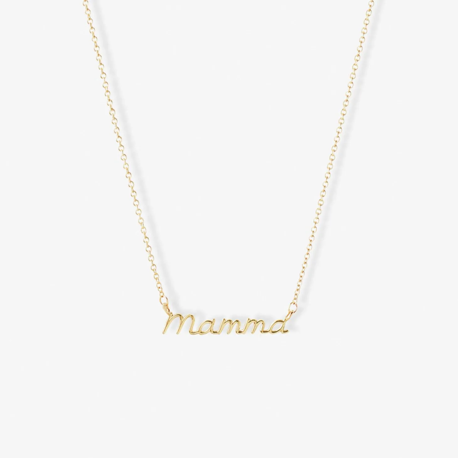It'S Mummy - 18Ct Gold, Baby Mamma Necklace^The Alkemistry Cheap