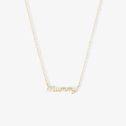 It'S Mummy - 18Ct Gold, Baby Mummy Necklace^The Alkemistry Clearance