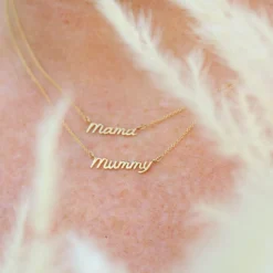 It'S Mummy - 18Ct Gold, Baby Mummy Necklace^The Alkemistry Clearance