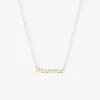 It'S Mummy - 18Ct Gold, Baby Mamma Necklace^The Alkemistry Shop