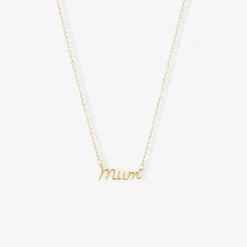 It'S Mummy - 18Ct Gold, Baby Mum Necklace^The Alkemistry Best Sale