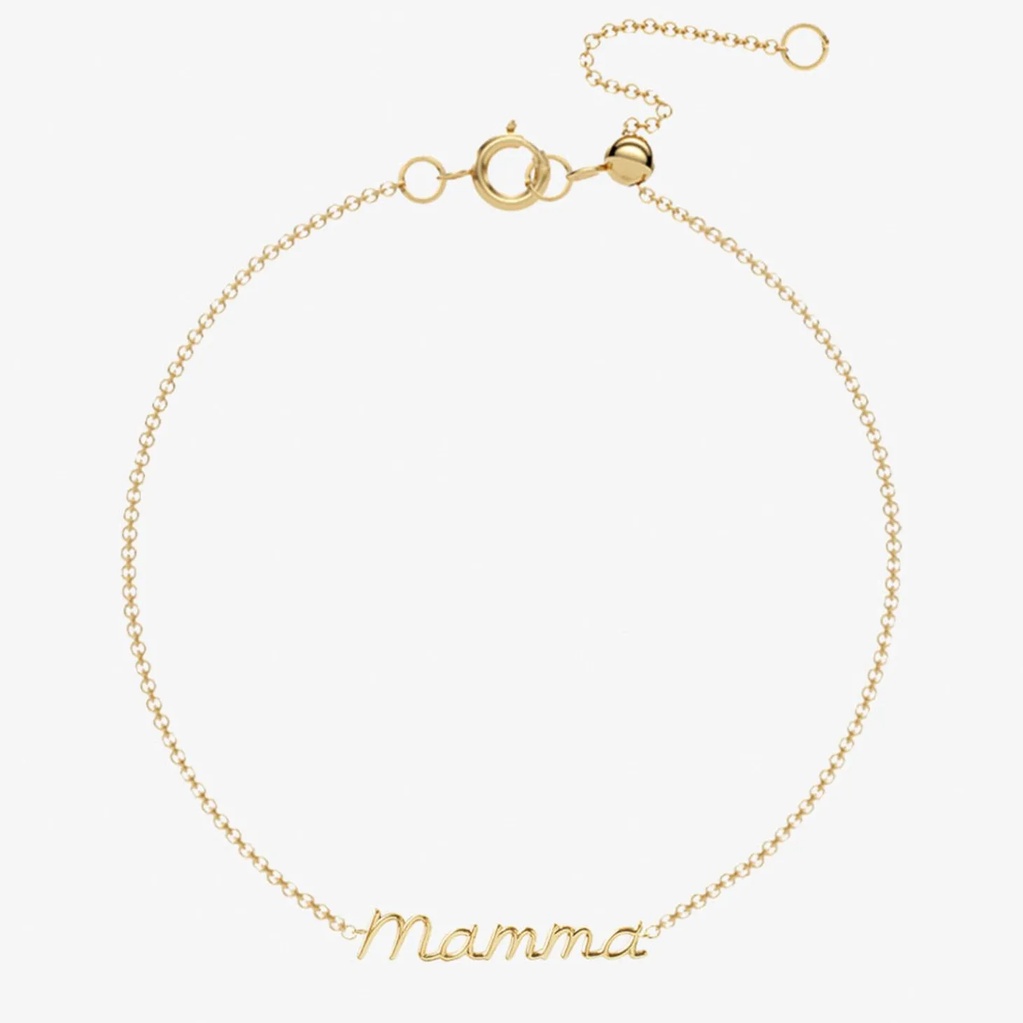 It'S Mummy - 18Ct Gold, Baby Mamma Bracelet^The Alkemistry New