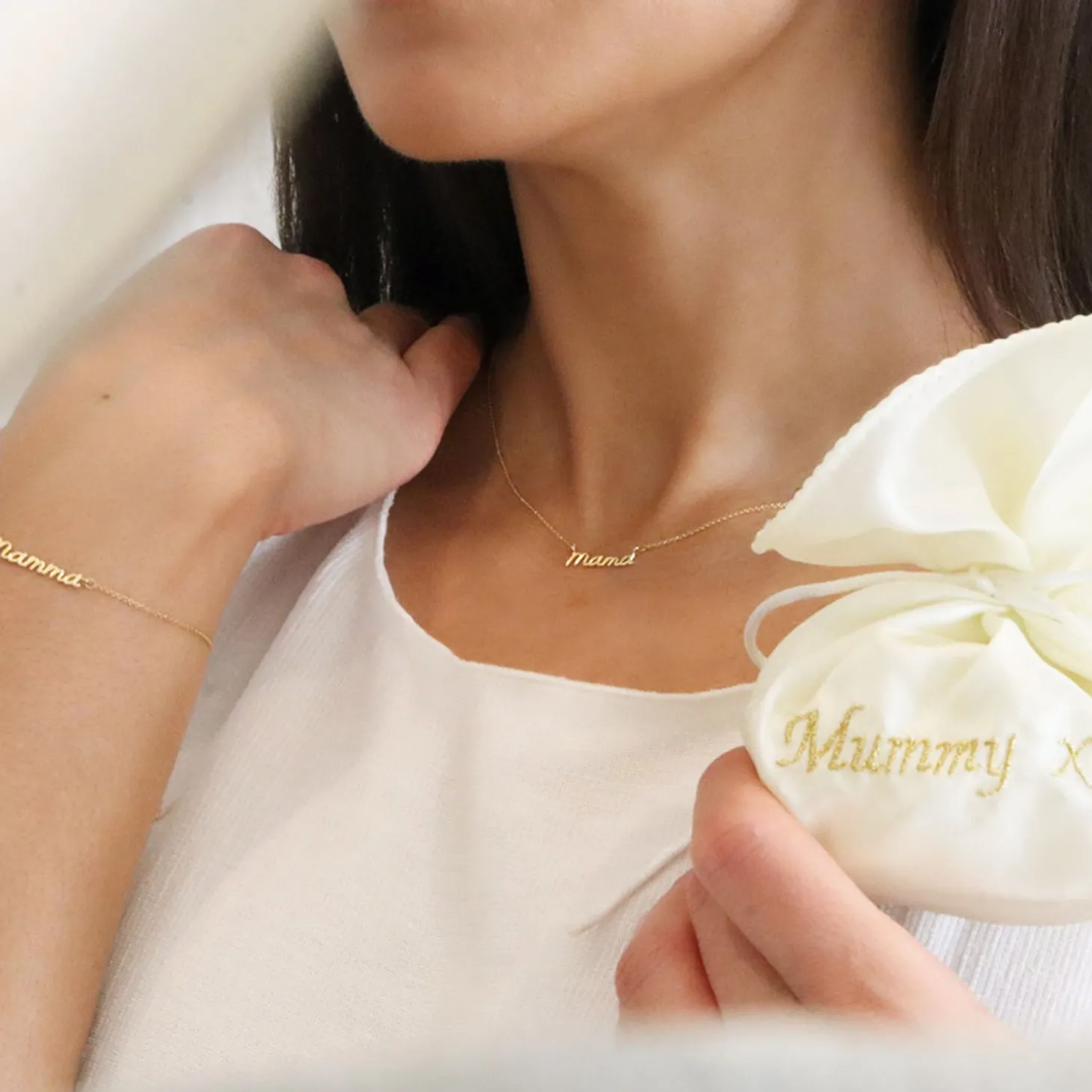 It'S Mummy - 18Ct Gold, Baby Mamma Bracelet^The Alkemistry New