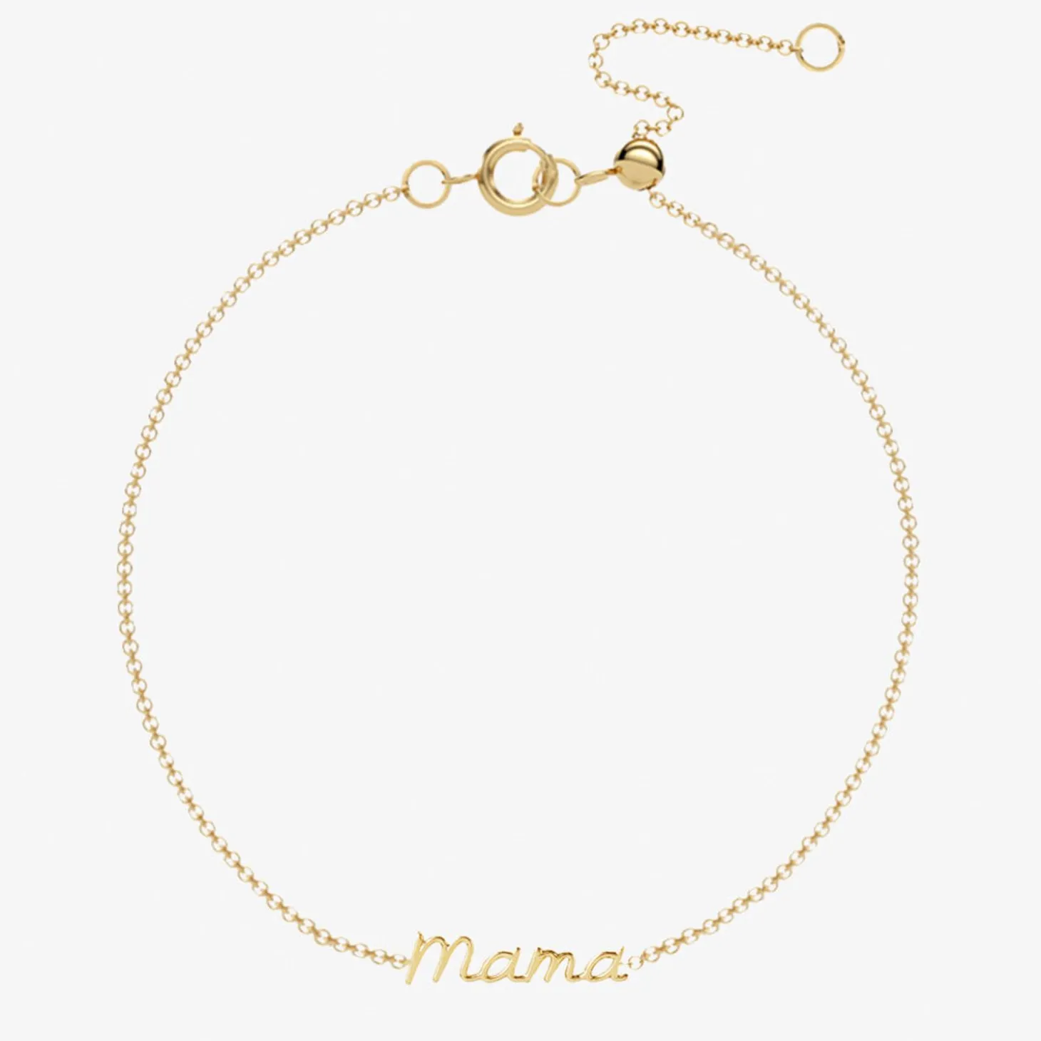 It'S Mummy - 18Ct Gold, Baby Mama Bracelet^The Alkemistry Best