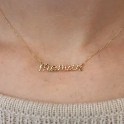 It'S Mummy - 18Ct Gold, Large Maman Necklace^The Alkemistry New
