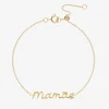 It'S Mummy - 18Ct Gold, Large Mamae Bracelet^The Alkemistry New