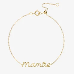 It'S Mummy - 18Ct Gold, Large Mamae Bracelet^The Alkemistry New