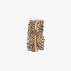 Kismet By Milka 14Ct Rose Gold Plain Feather Cuff (Single)^The Alkemistry New