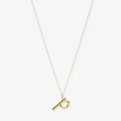 Love Letter - 18Ct Gold, Initial Pendant Chain Necklace^The Alkemistry Sale