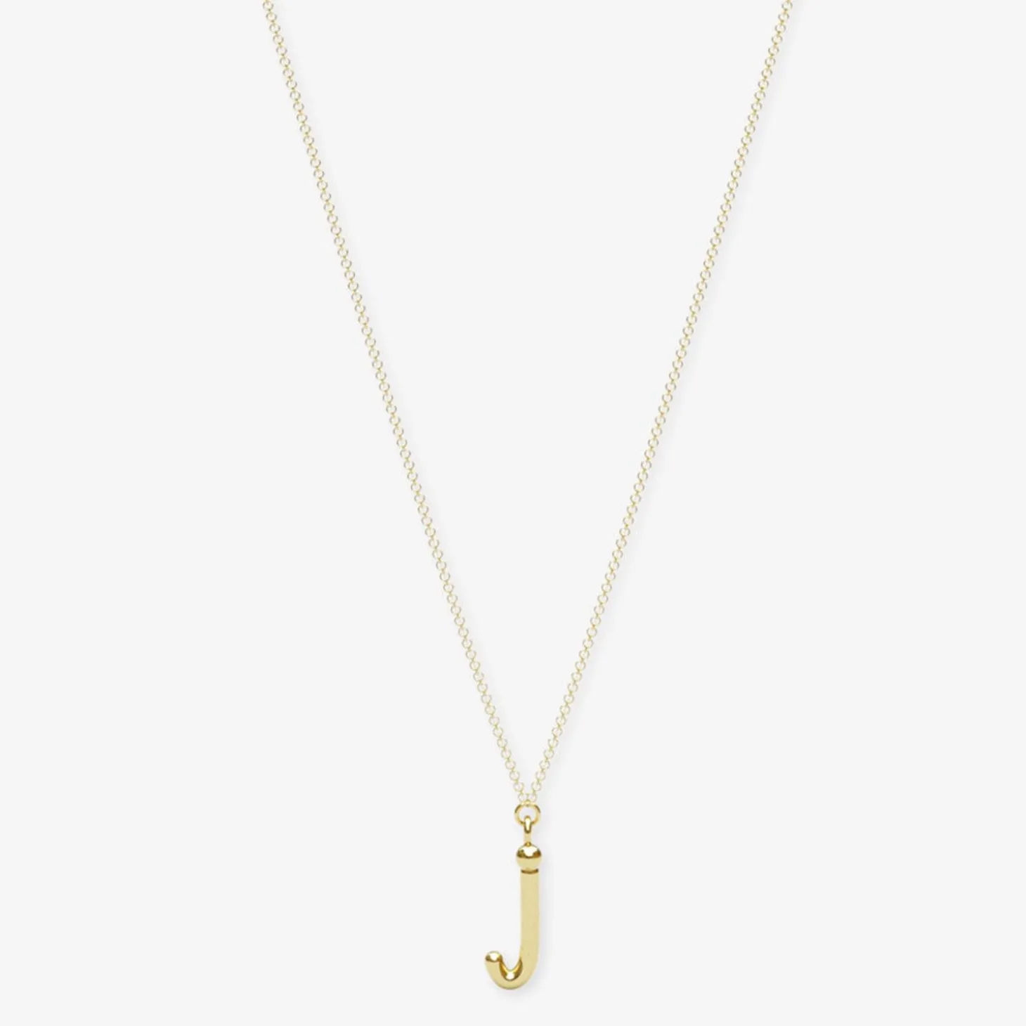 Love Letter - 18Ct Gold, Initial Pendant Chain Necklace^The Alkemistry Sale