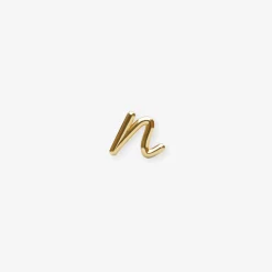 Love Letter - 18Ct Gold, Initial Stud (Single)^The Alkemistry Hot