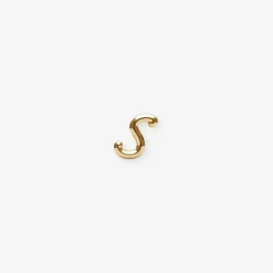 Love Letter - 18Ct Gold, Initial Stud (Single)^The Alkemistry Hot