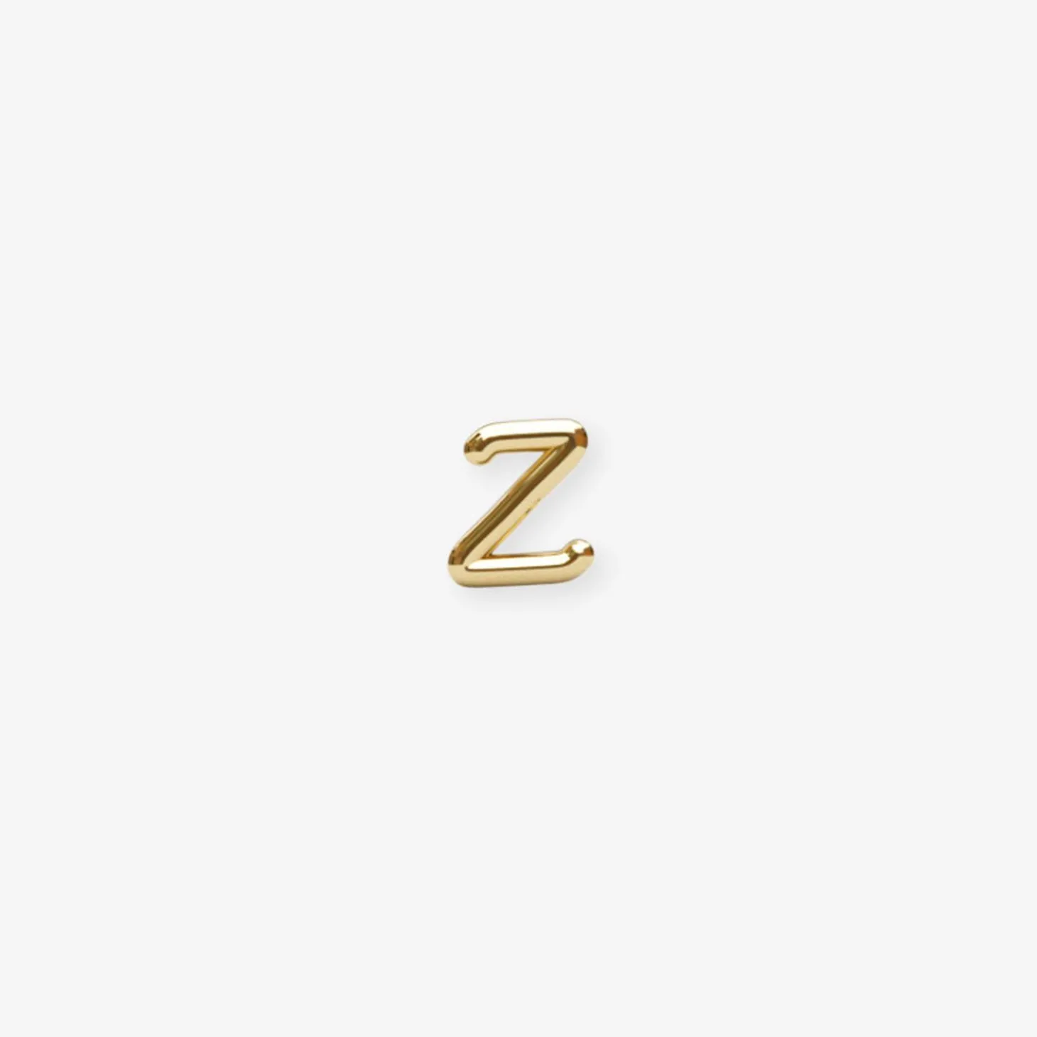 Love Letter - 18Ct Gold, Initial Stud (Single)^The Alkemistry Hot