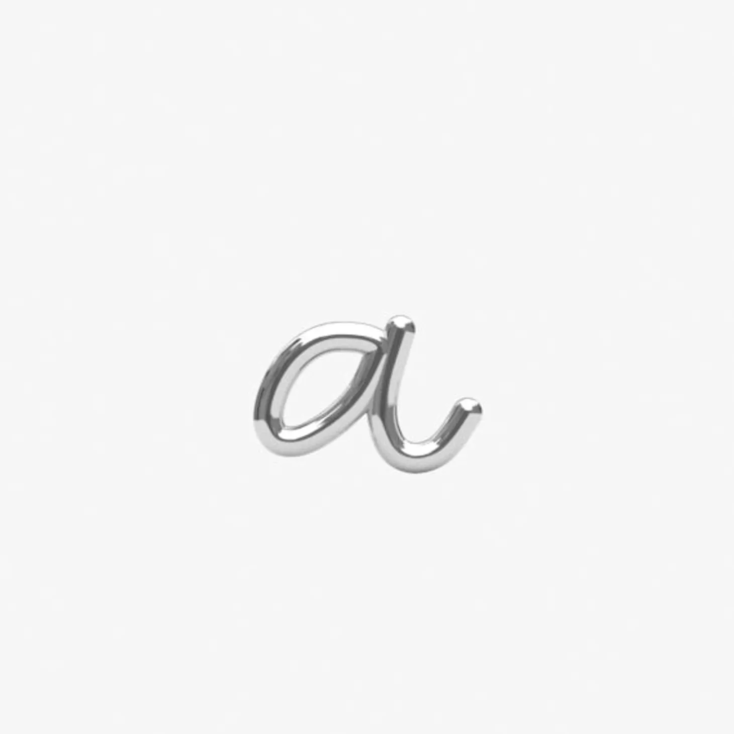 Love Letter - 18Ct Gold, Initial Stud (Single)^The Alkemistry Flash Sale
