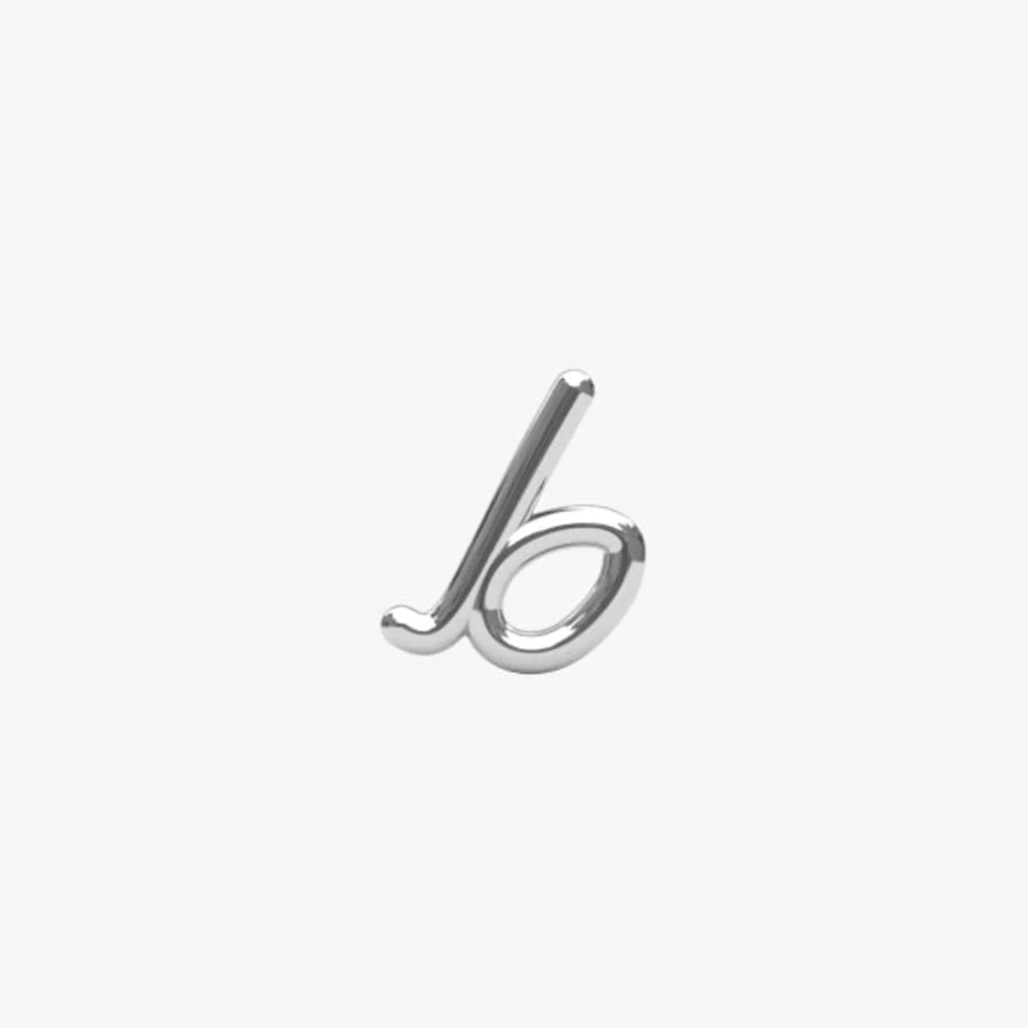 Love Letter - 18Ct Gold, Initial Stud (Single)^The Alkemistry Flash Sale