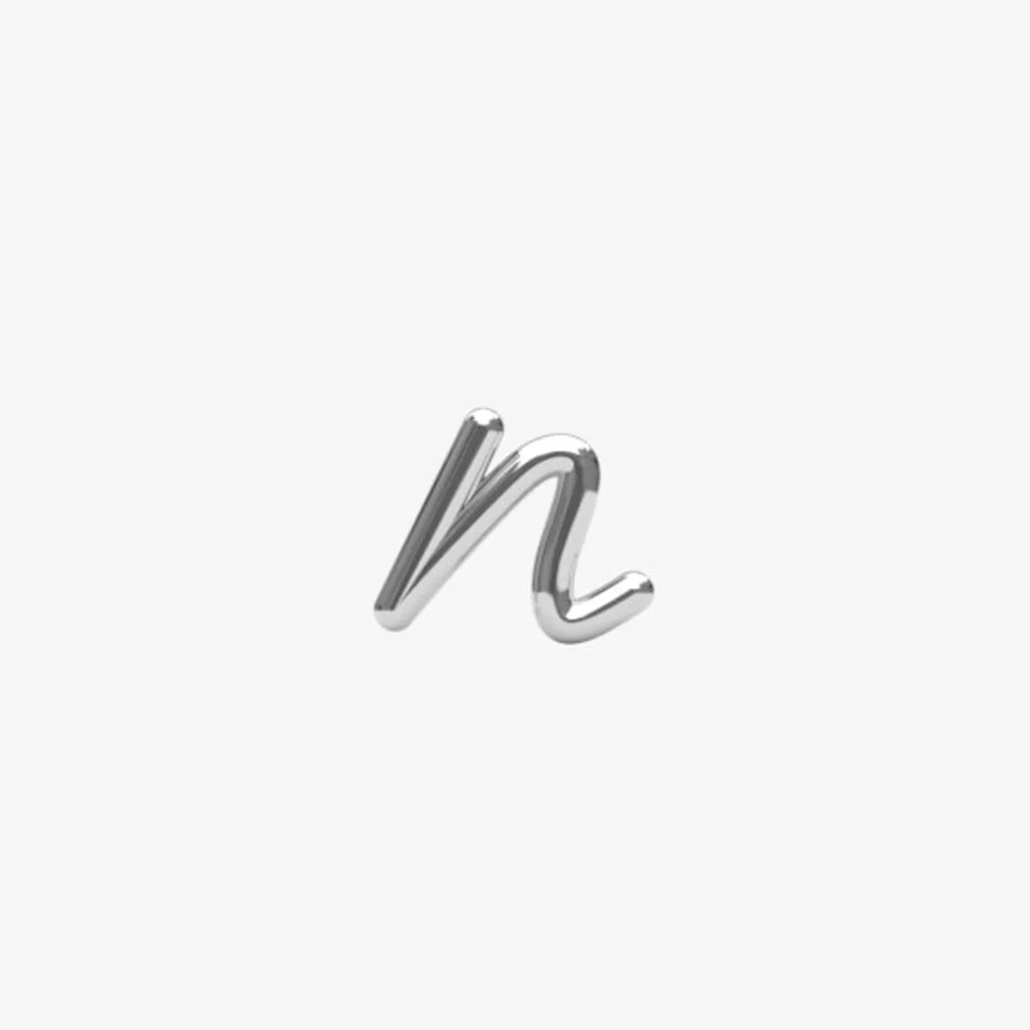 Love Letter - 18Ct Gold, Initial Stud (Single)^The Alkemistry Flash Sale