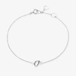 Love Letter - 18Ct Gold, Initial Chain Bracelet^The Alkemistry Best